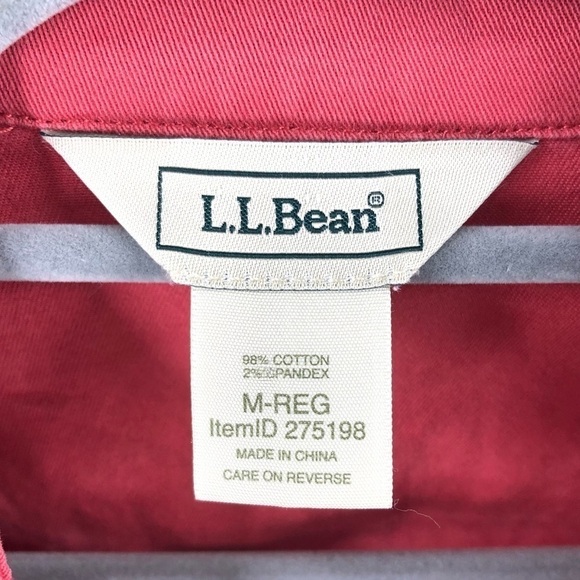 LL Bean Field Jacket Womens Medium Military Utility Cargo Chore Gorp Pockets - Picture 4 of 6